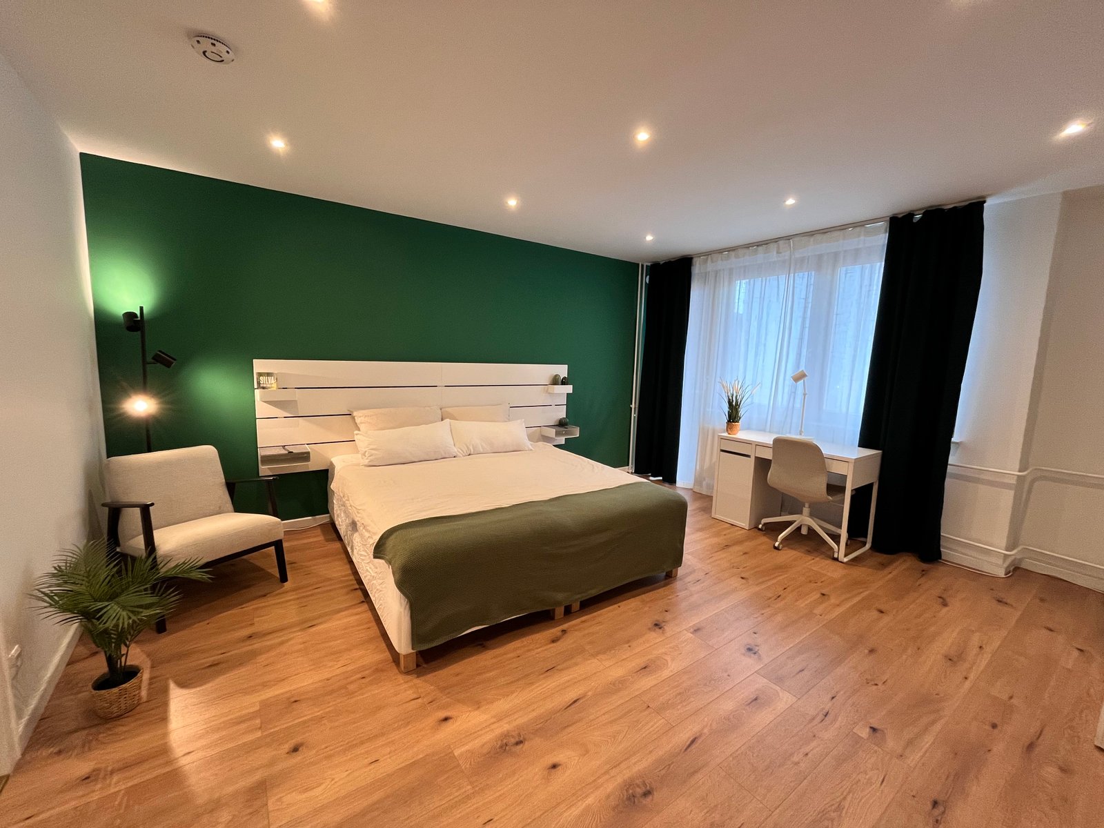 3-Zimmer Bergkristall Grünes Zimmer 4